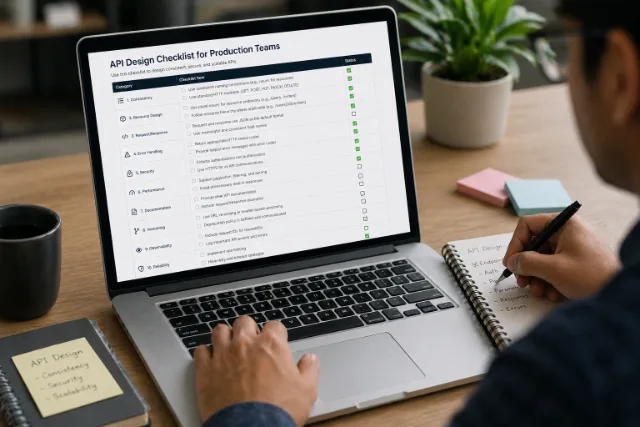API Design Checklist for Production Teams